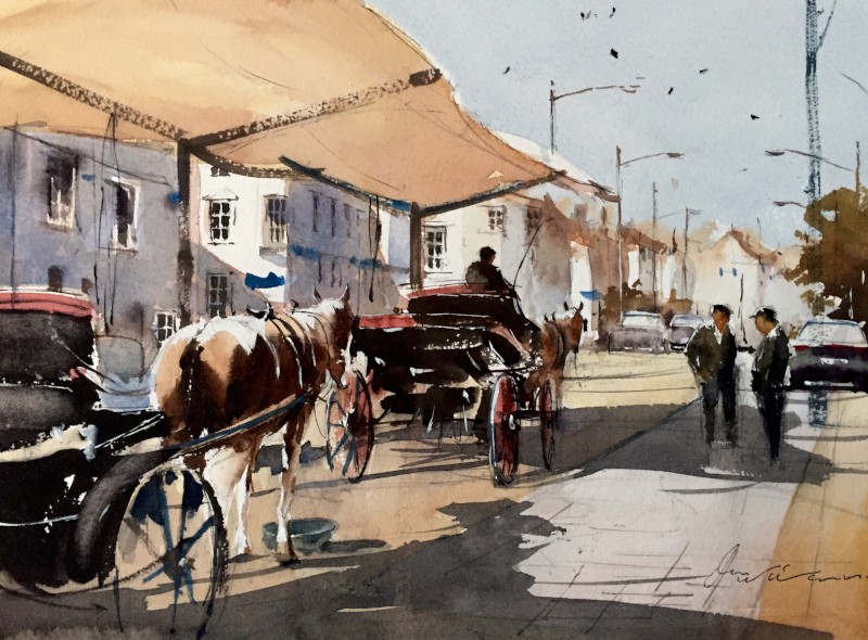 Carriages at Yarmouth